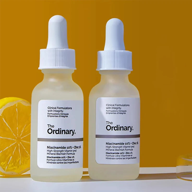 Niacinamide 10% + Zinc 1% Serum 30ml A Universal Essence Suitable for Acne-prone Skin Which Can Smooth Brighten Support The Skin