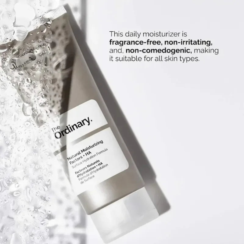 Natural Moisturizing Factors + Hyaluronic Acid 100ml Moisturizer With Amino Acids Hydrate and Dermal Lipids Protected Skin