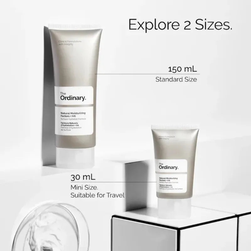 Natural Moisturizing Factors + Hyaluronic Acid 100ml Moisturizer With Amino Acids Hydrate and Dermal Lipids Protected Skin